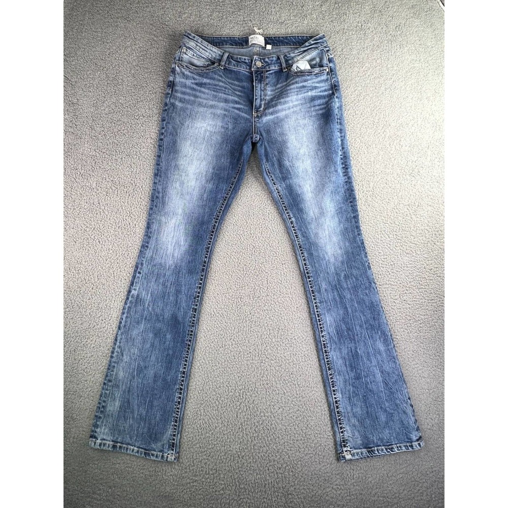 BKE Buckle Payton Denim Blue Jeans Womens Size 34XXL (34 X 36) Bootcut